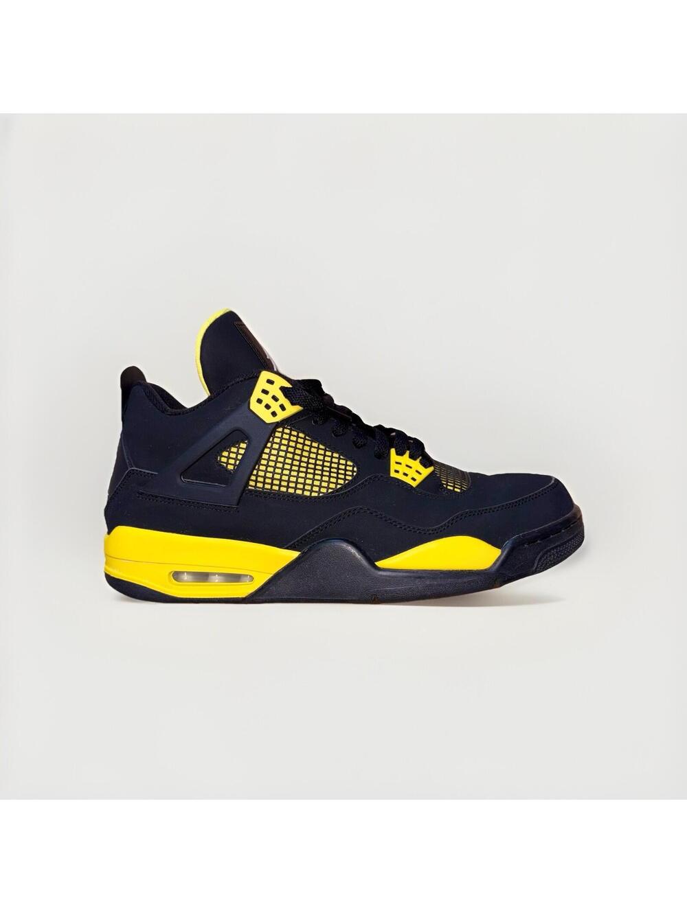 Nike Air Jordan 4 Retro ‘Yellow Thunder’ 2012 Men’s 12 Sneakers 308497-008